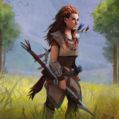 ArtStation - Horizon Zero Dawn (fan art contest)