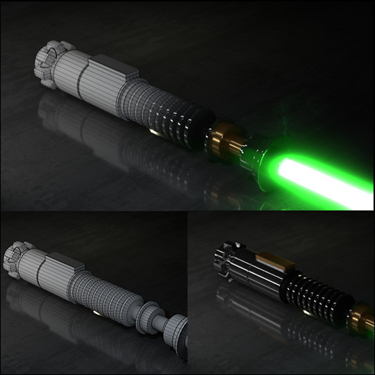 Artstation - Luke Lightsaber