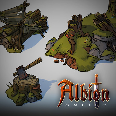 ArtStation - Albion Online : Highlands 2d concepts, Dominik Gröstlinger