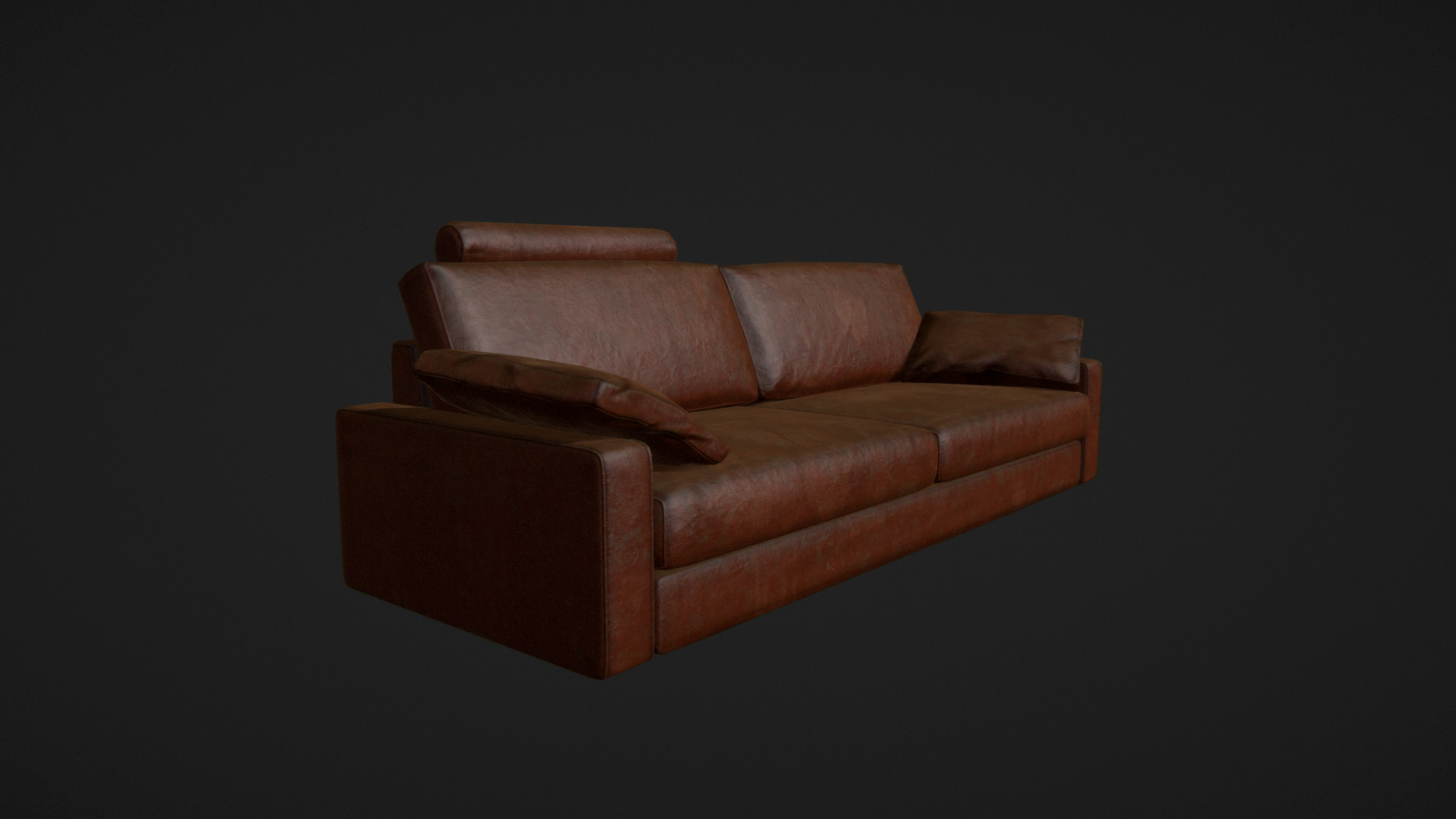 ArtStation - Sofa Low poly model