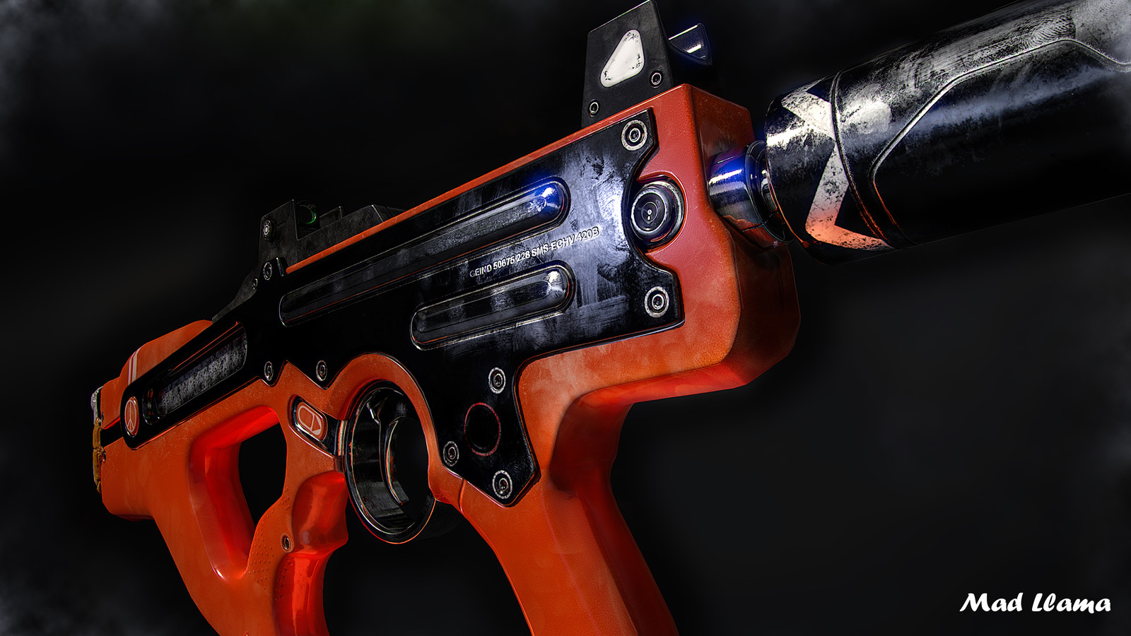 PBR submachinegun SMS420-B