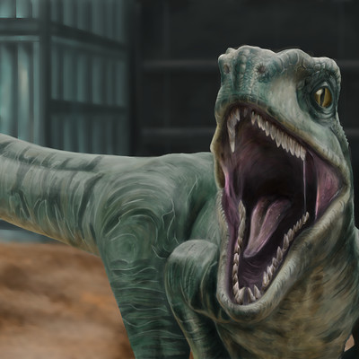 ArtStation - Velociraptor - Jurassic World