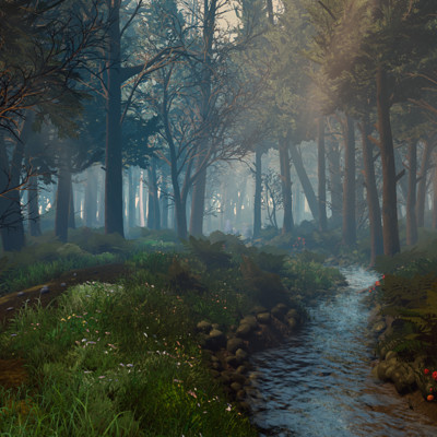Unreal Engine Forest (Update 2) WIP