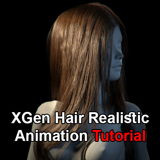 ArtStation - Realistic Hair Animation Tutorial using Maya XGen