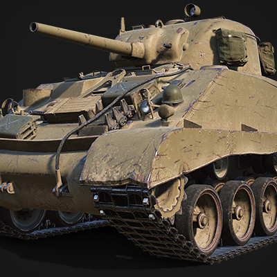 ArtStation - 3D Vehicles - Tank