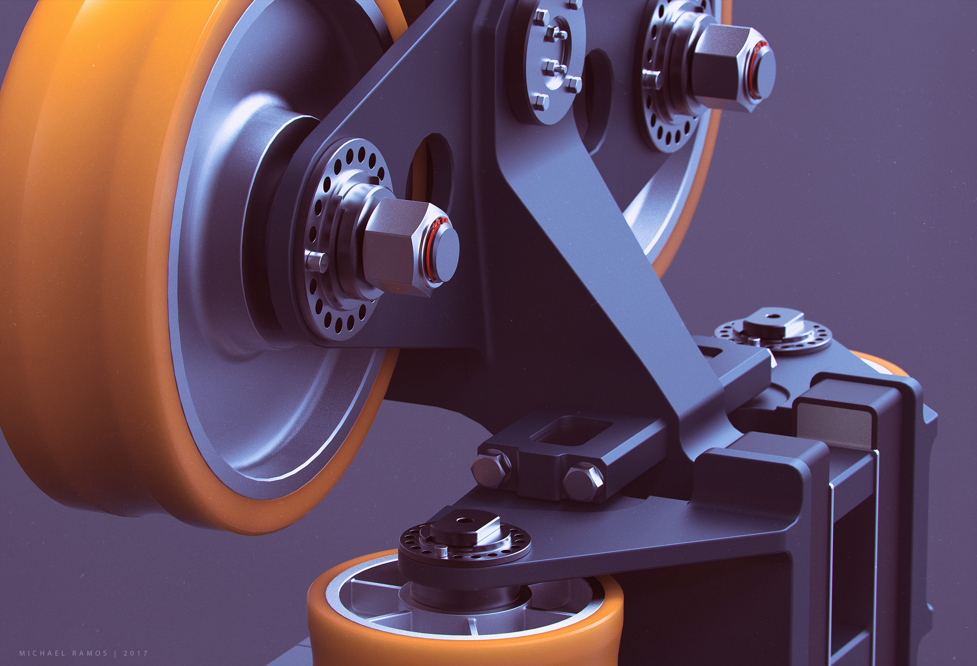 ArtStation Millennium Force Wheel Assembly