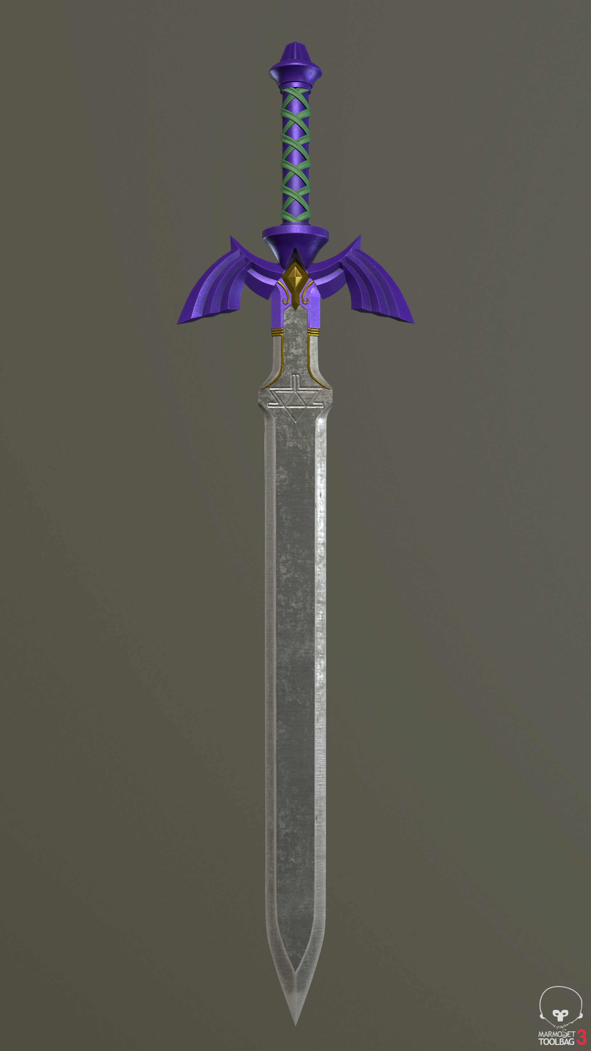 Artstation Master Sword Twilight Princess Version
