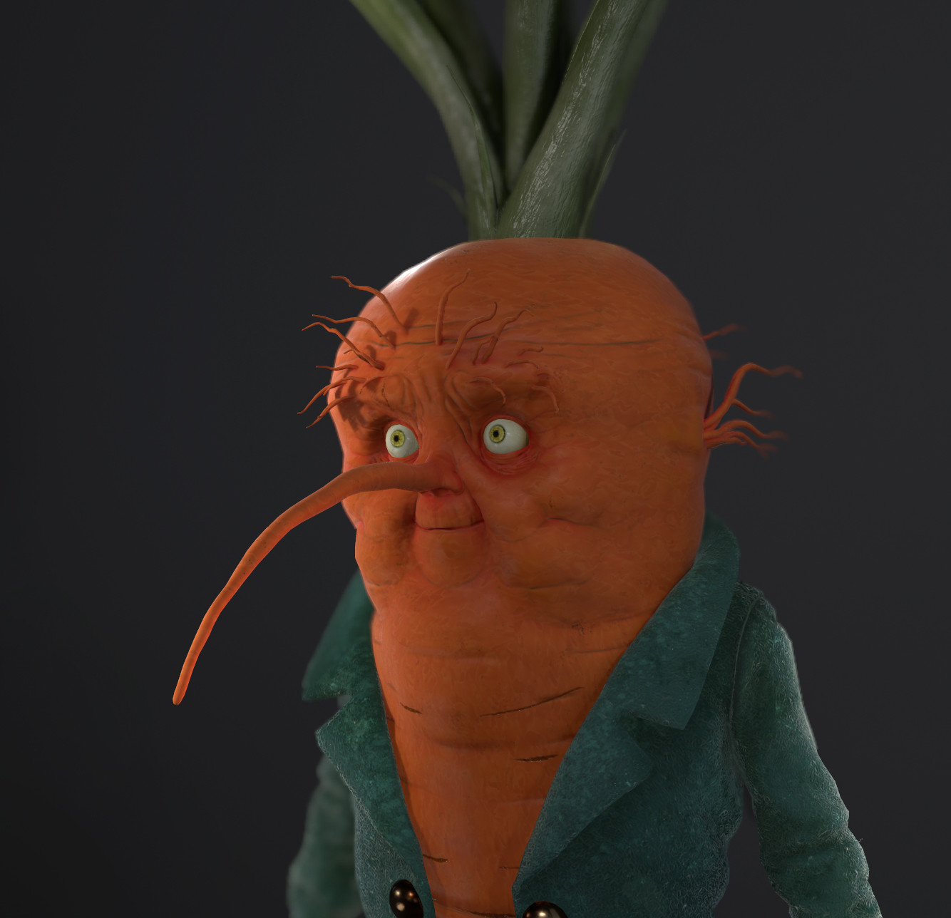 ArtStation - fan art Alice in Wonderland, carrot