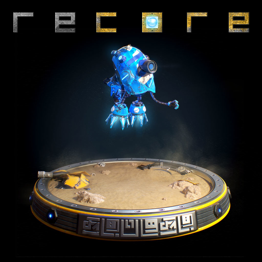 ReCore - Mack - FL1-R Frame  - Blue Kraken Version