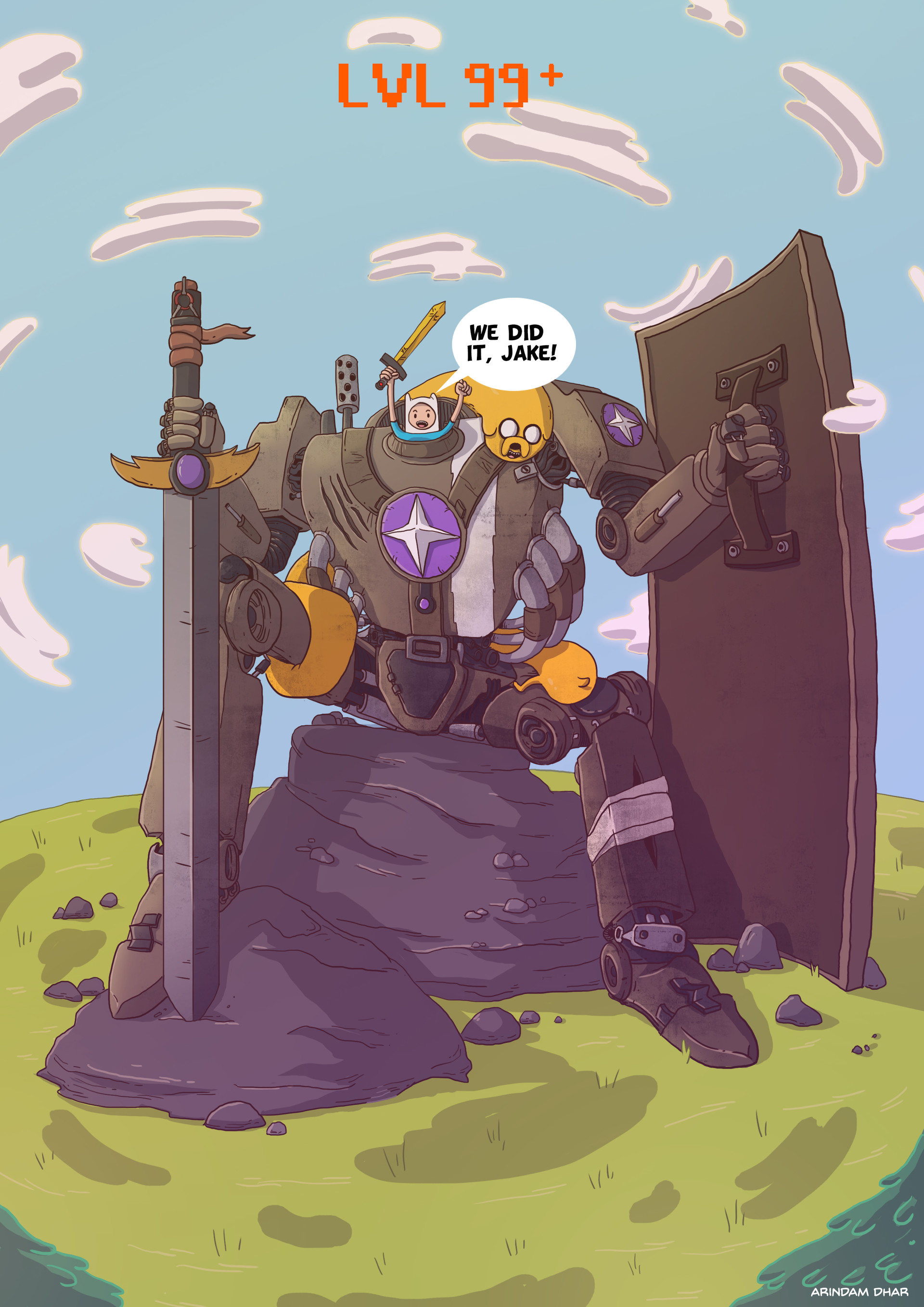 ArtStation Jazza Art challenge LVL99 May 2017