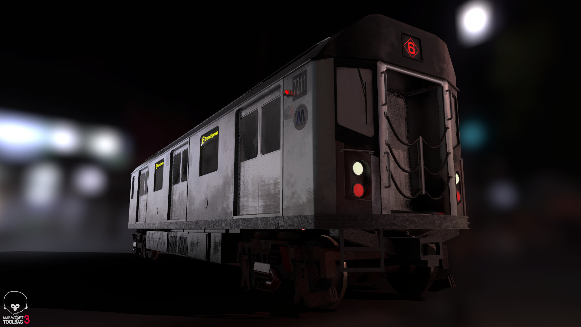 ArtStation - NYC MTA R142 A Subway Train