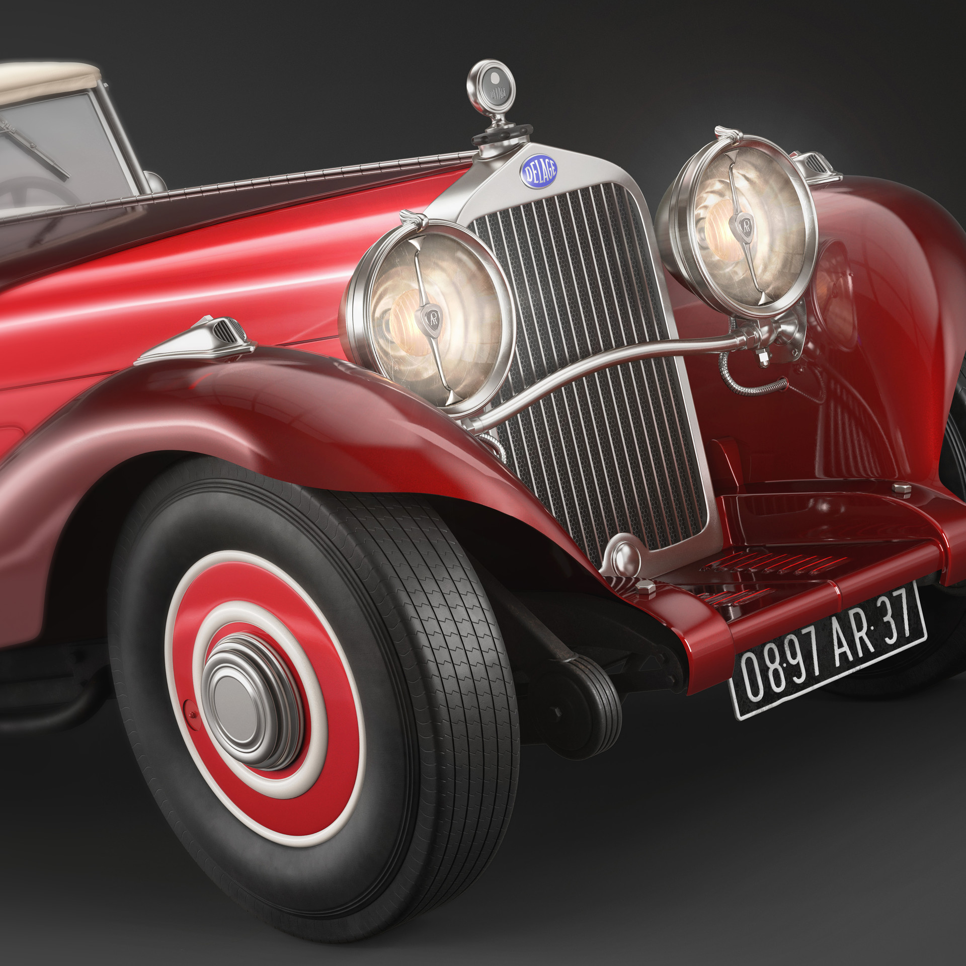 ArtStation - Delage D8 SS 1930