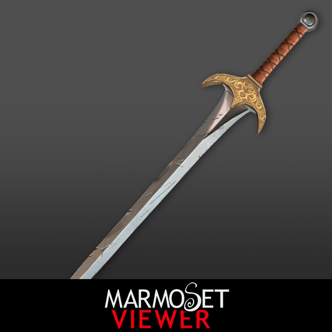 ArtStation - Ancient Warrior Sword