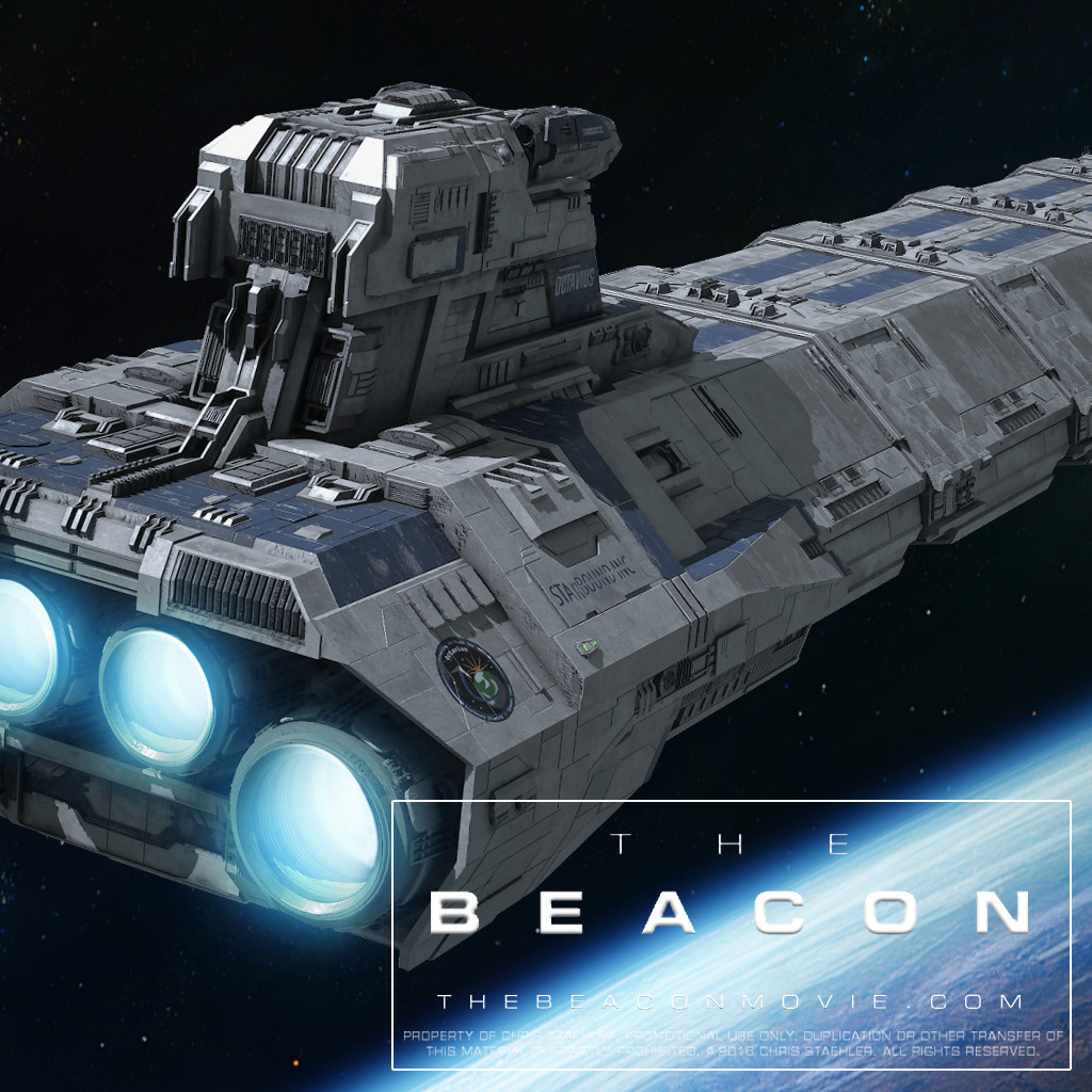 ArtStation - The Beacon - Cargo Cruiser