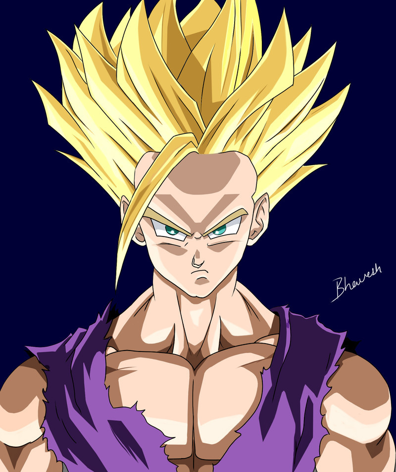 ArtStation - Teen Gohan SSJ2