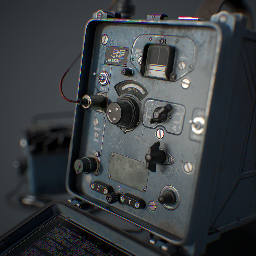 ArtStation - Russian R323 UHF Receiver