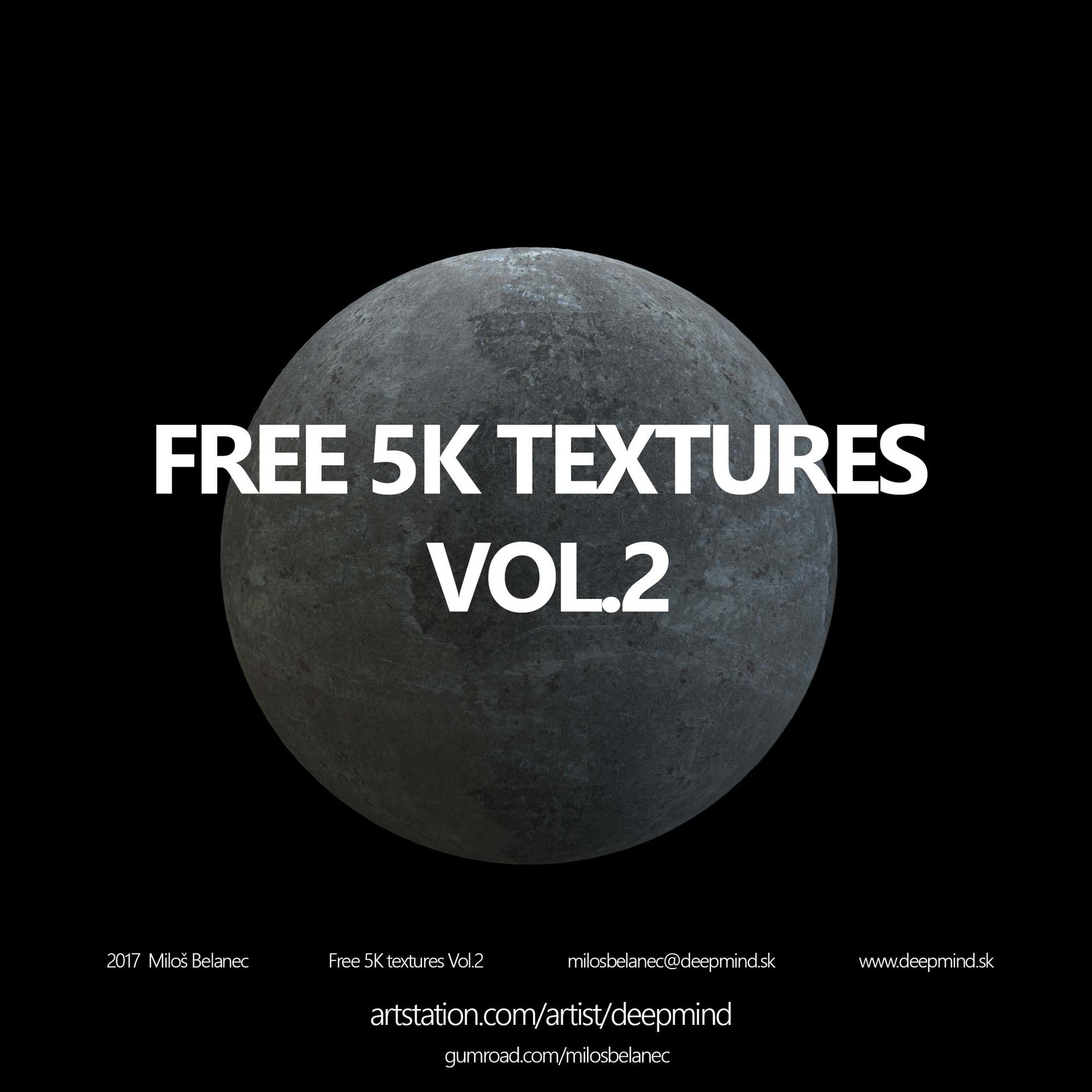 ArtStation - 5K textures of Concrete _1