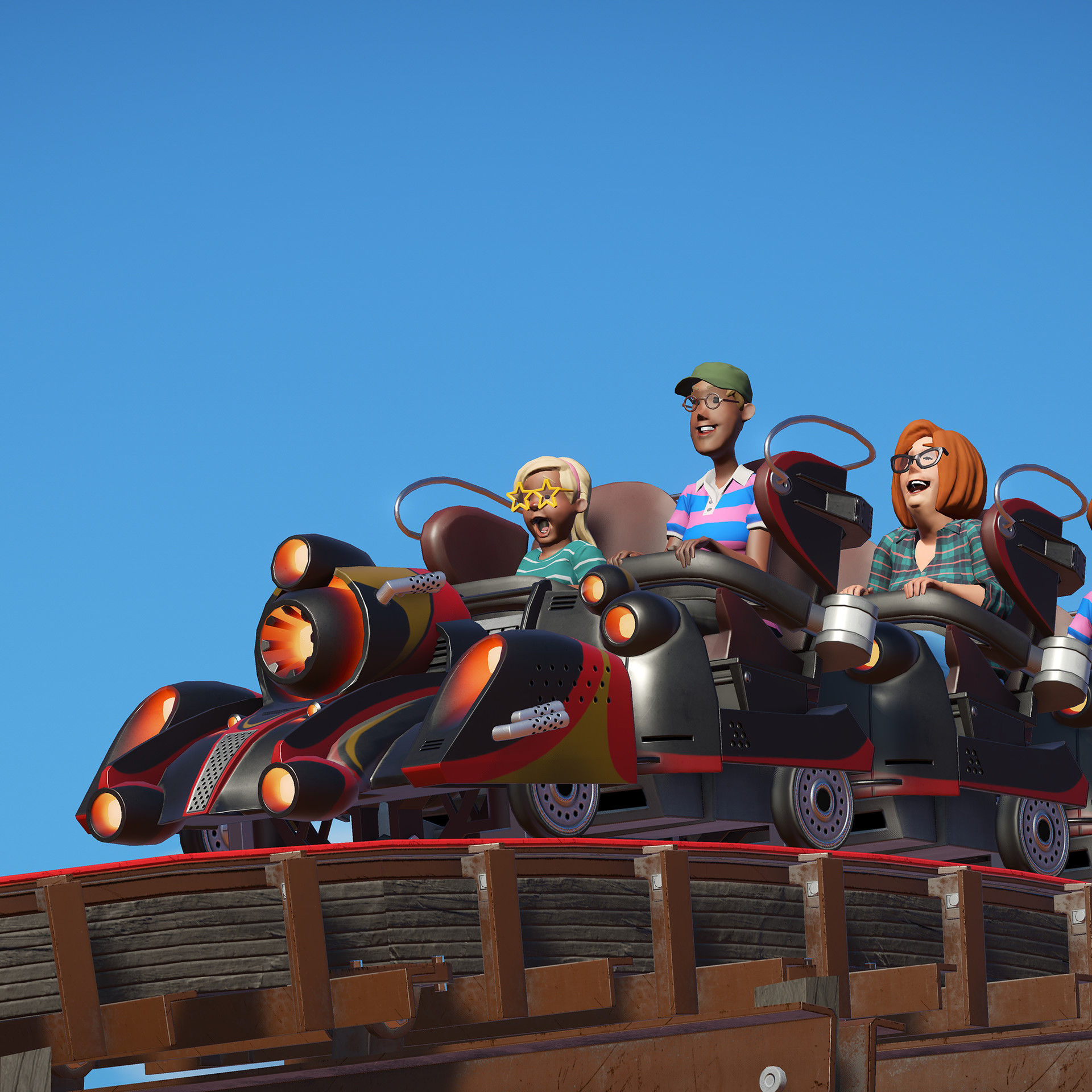 ArtStation Iron Fury Roller Coaster