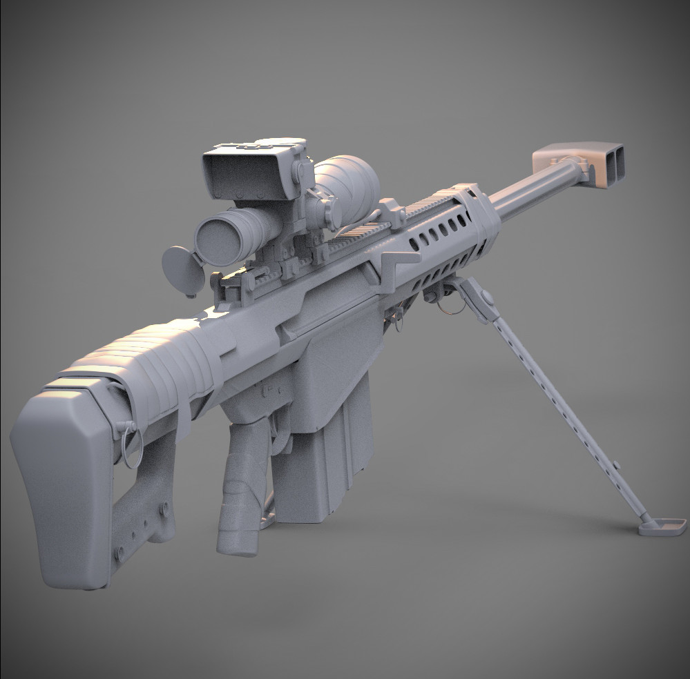 ArtStation - M82 - High Poly