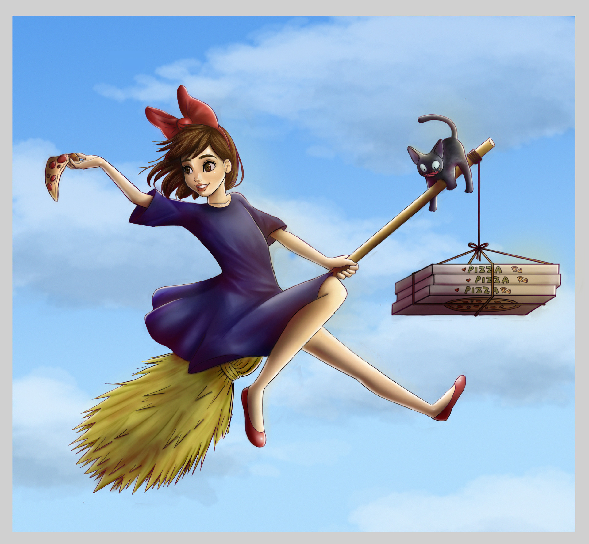 Artstation Kiki Fan Art