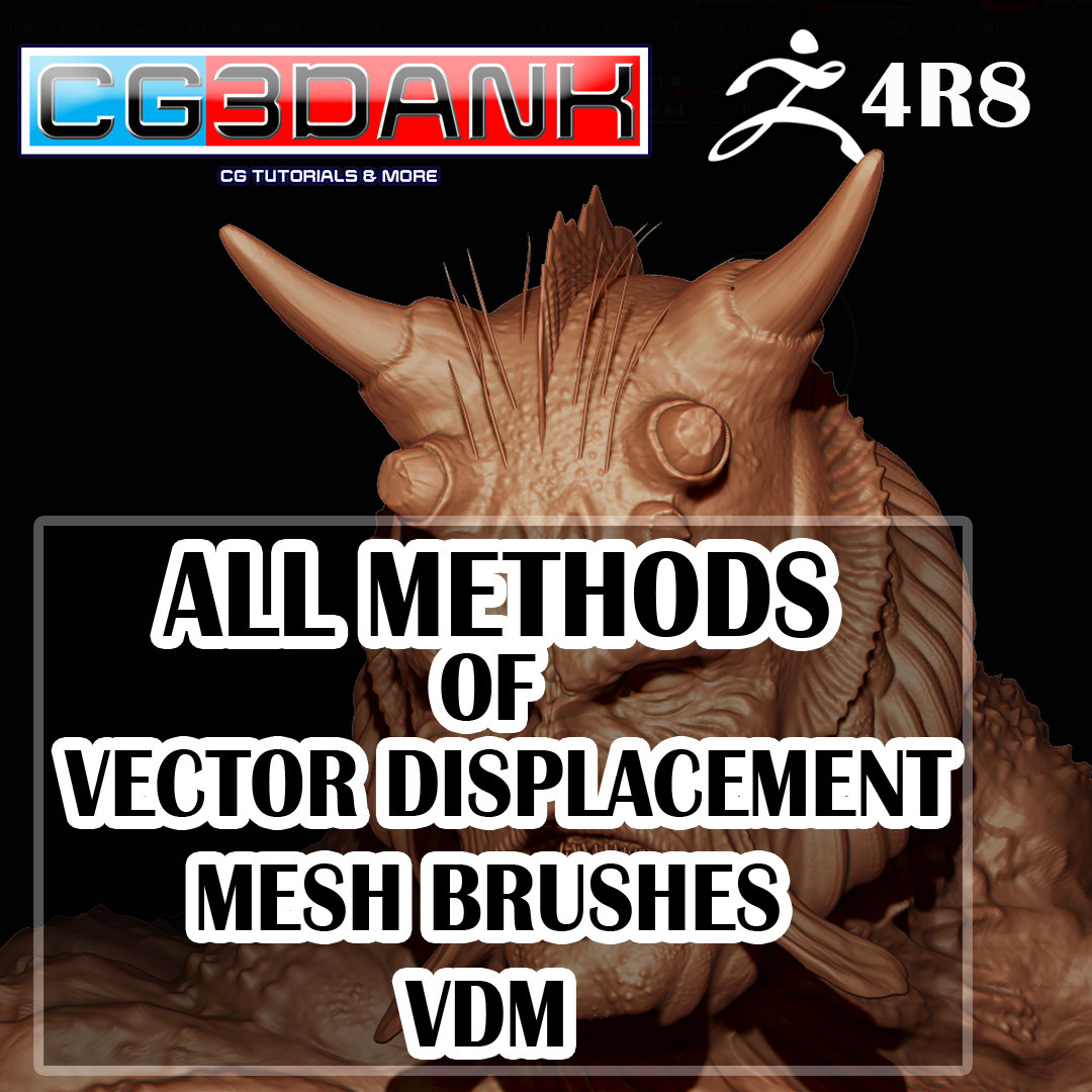 make zbrush 4r8 vector displacement brush