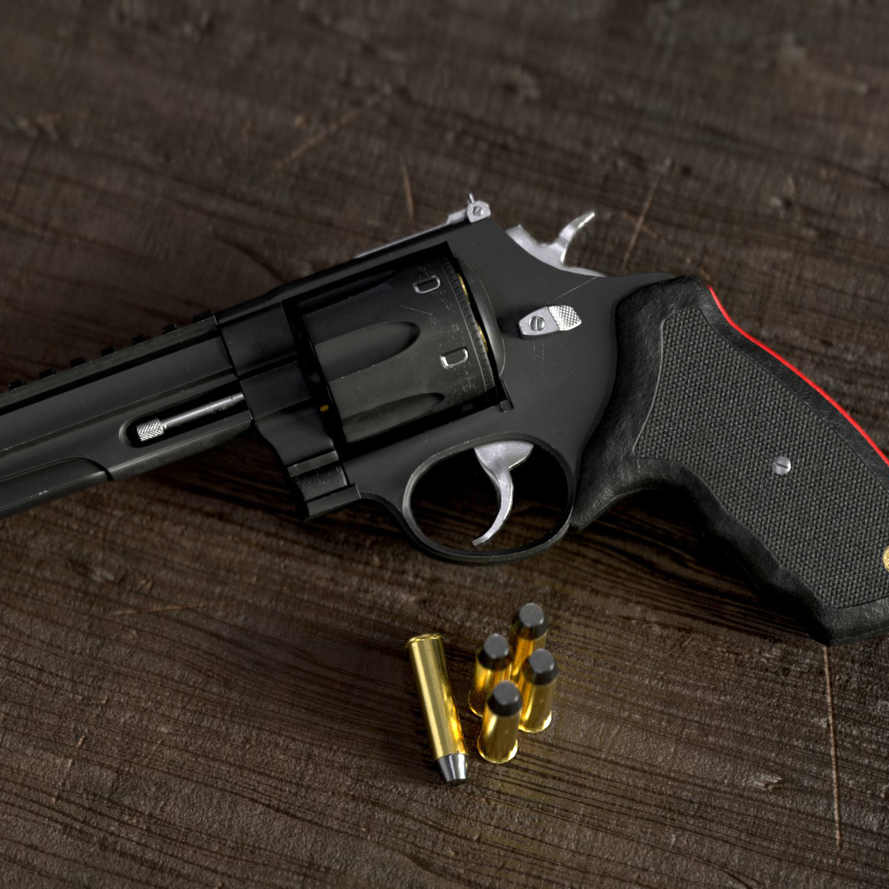 ArtStation - 44 Magnum Revolver