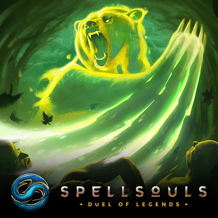 Nordeus Games Spellsouls Card Art Bear Slap