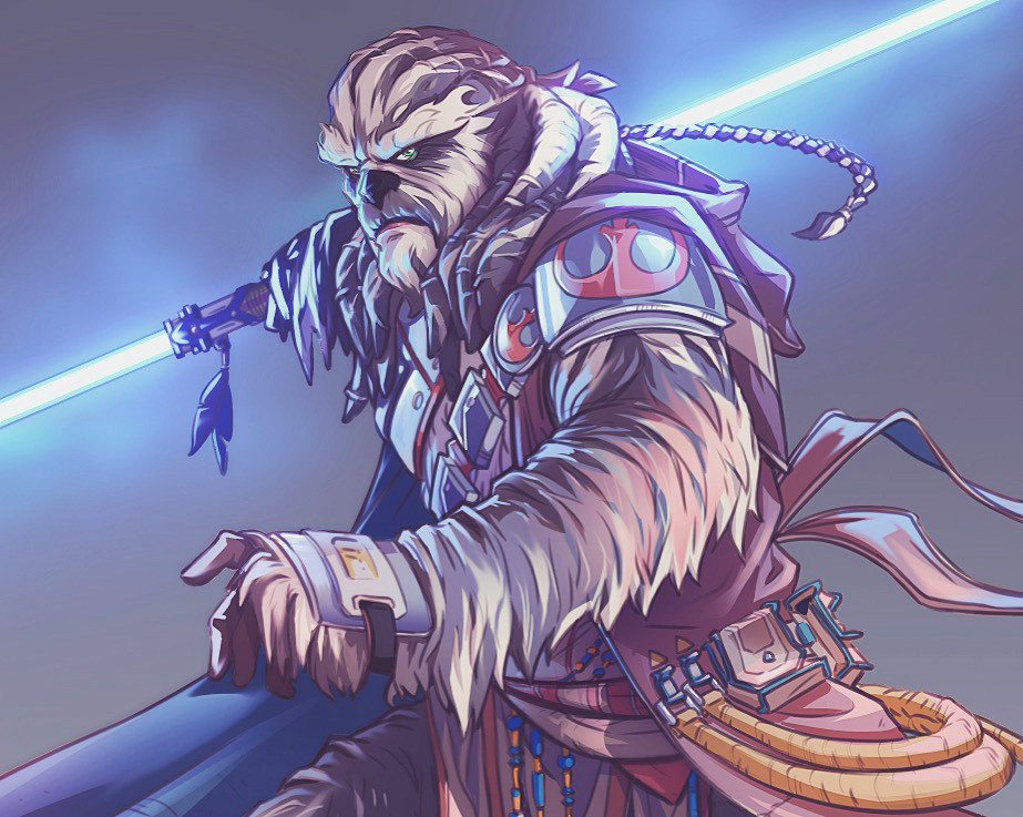 ArtStation - Wookiee commission, Nico Fari