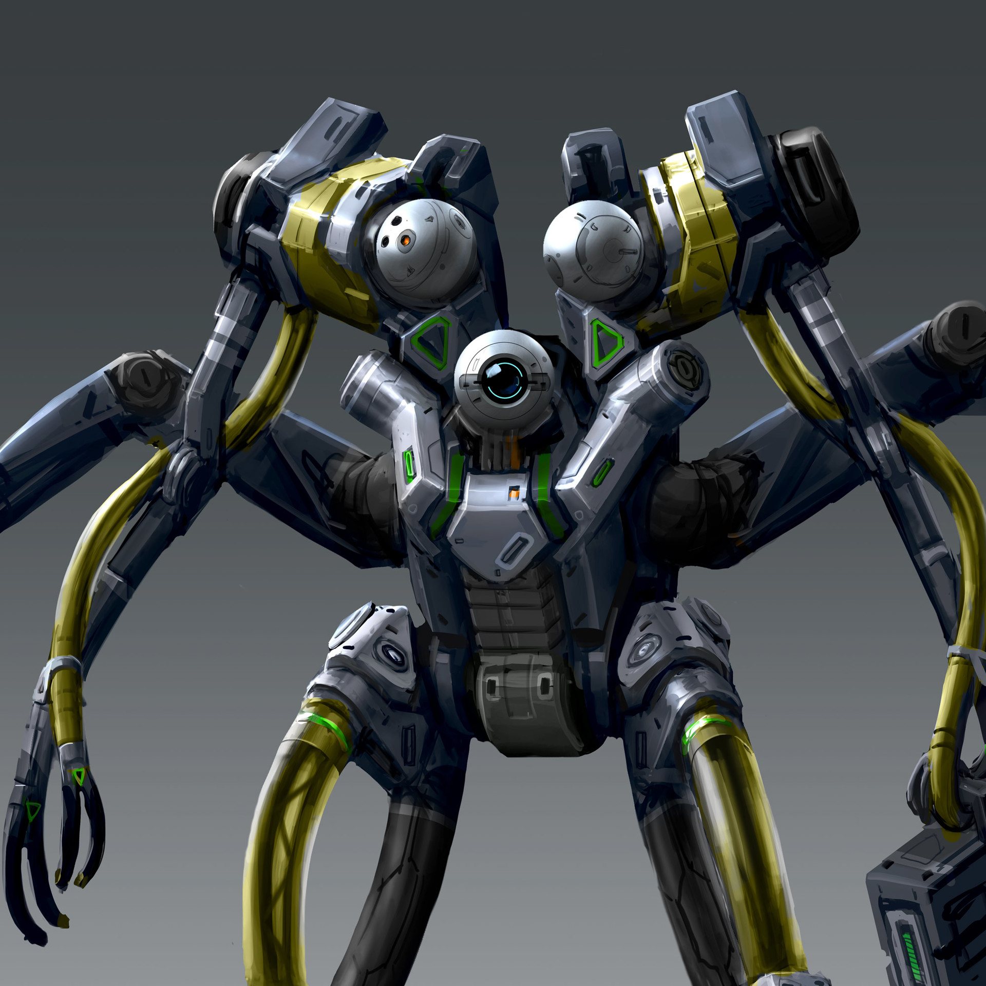 Beyond human. Bionic Mech. Weapons Beyond Humans.