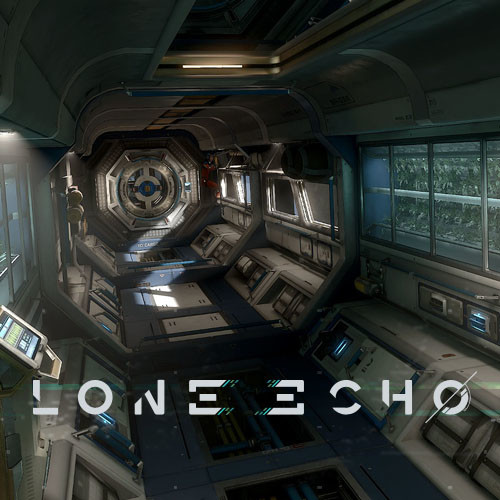 ArtStation - Lone Echo - Station Hallway