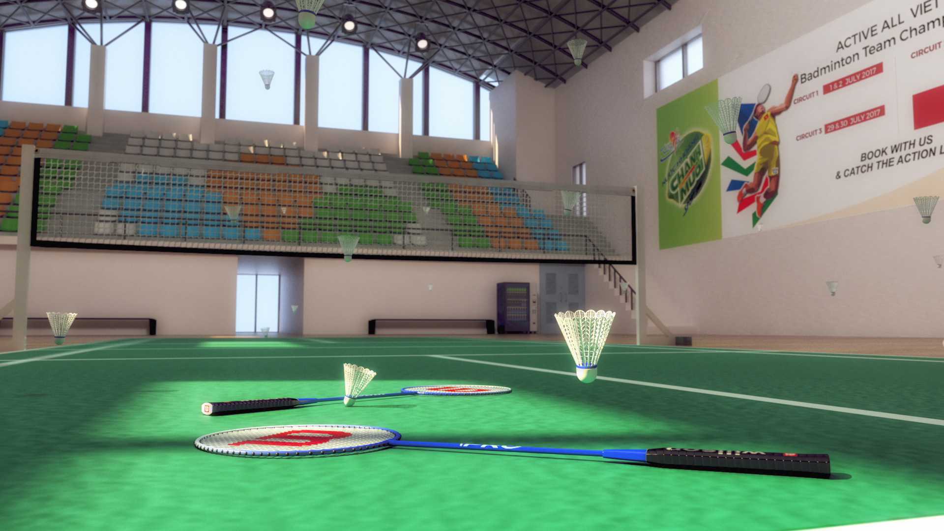 ArtStation Badminton yard