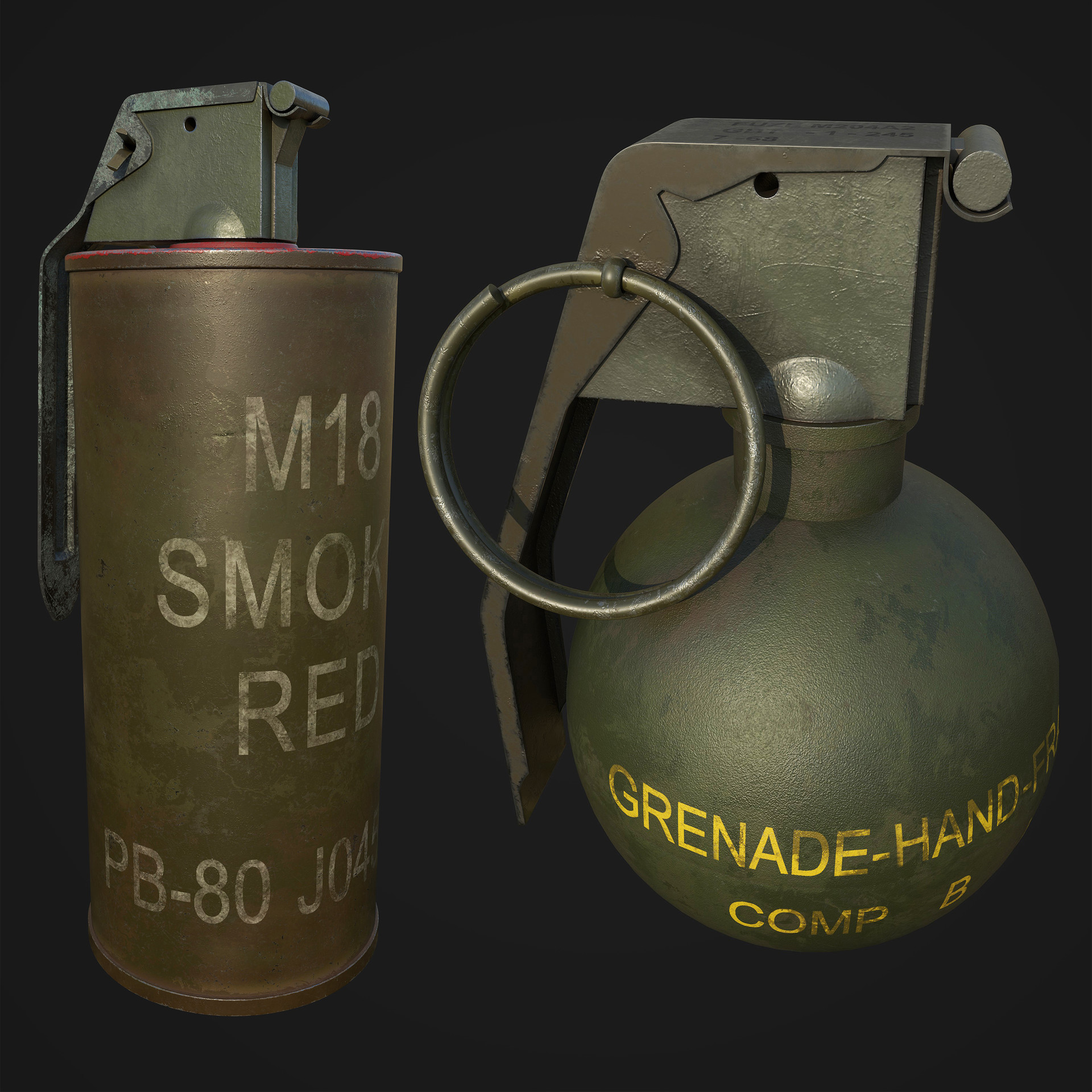 ArtStation - Smoke/Grenade - Mobile Strike trailer