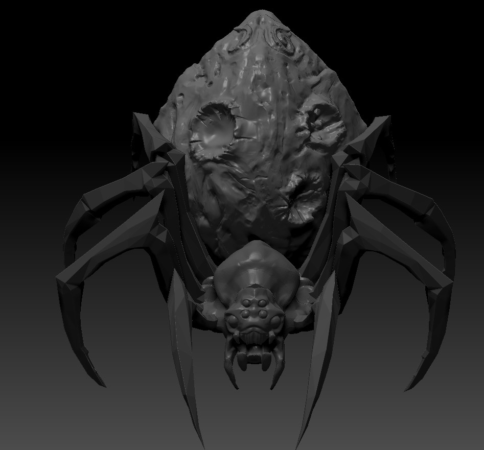 ArtStation - [WIP] BROODMOTHER