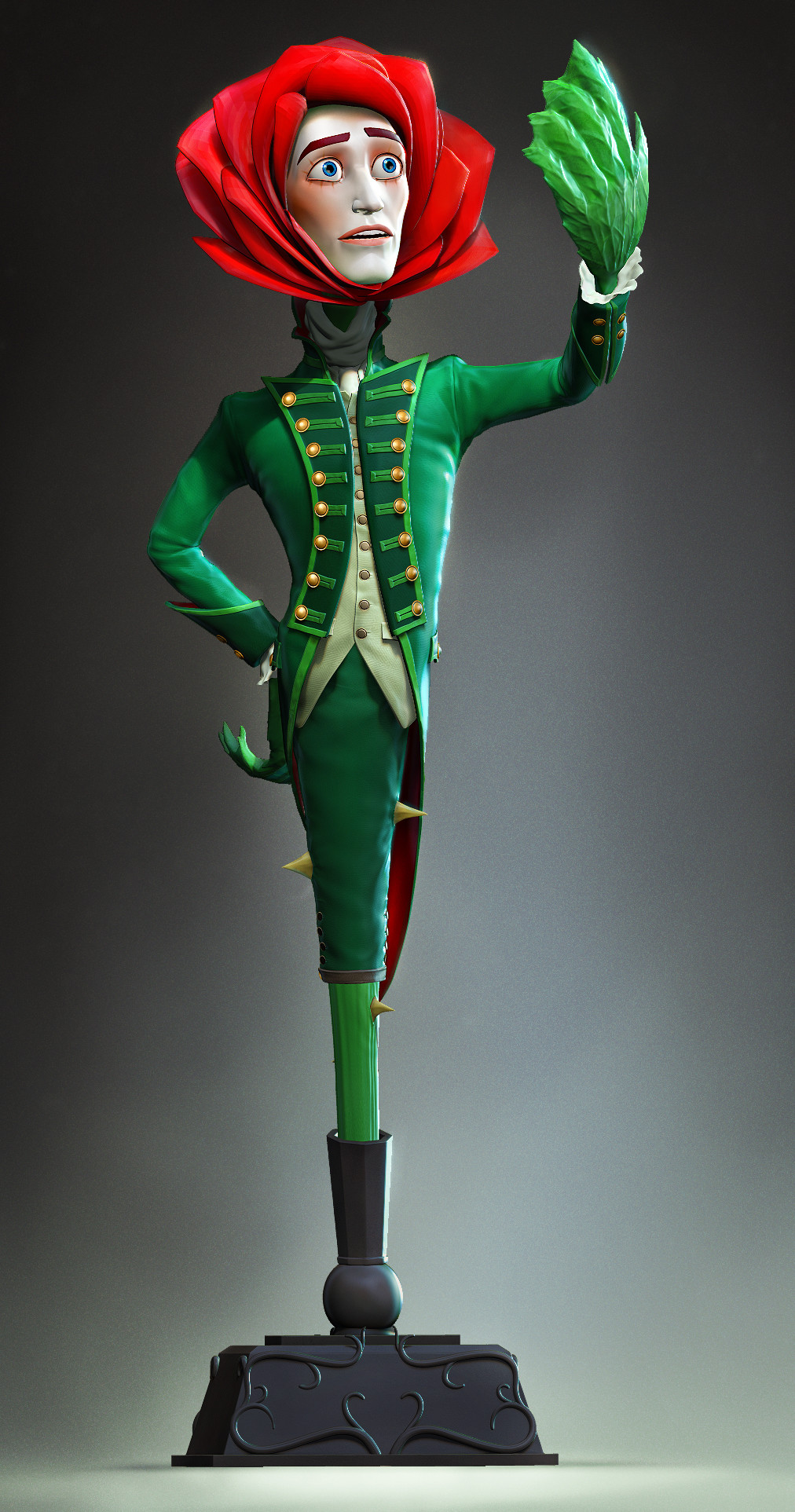 ArtStation Why Do Roses Have Thorns?