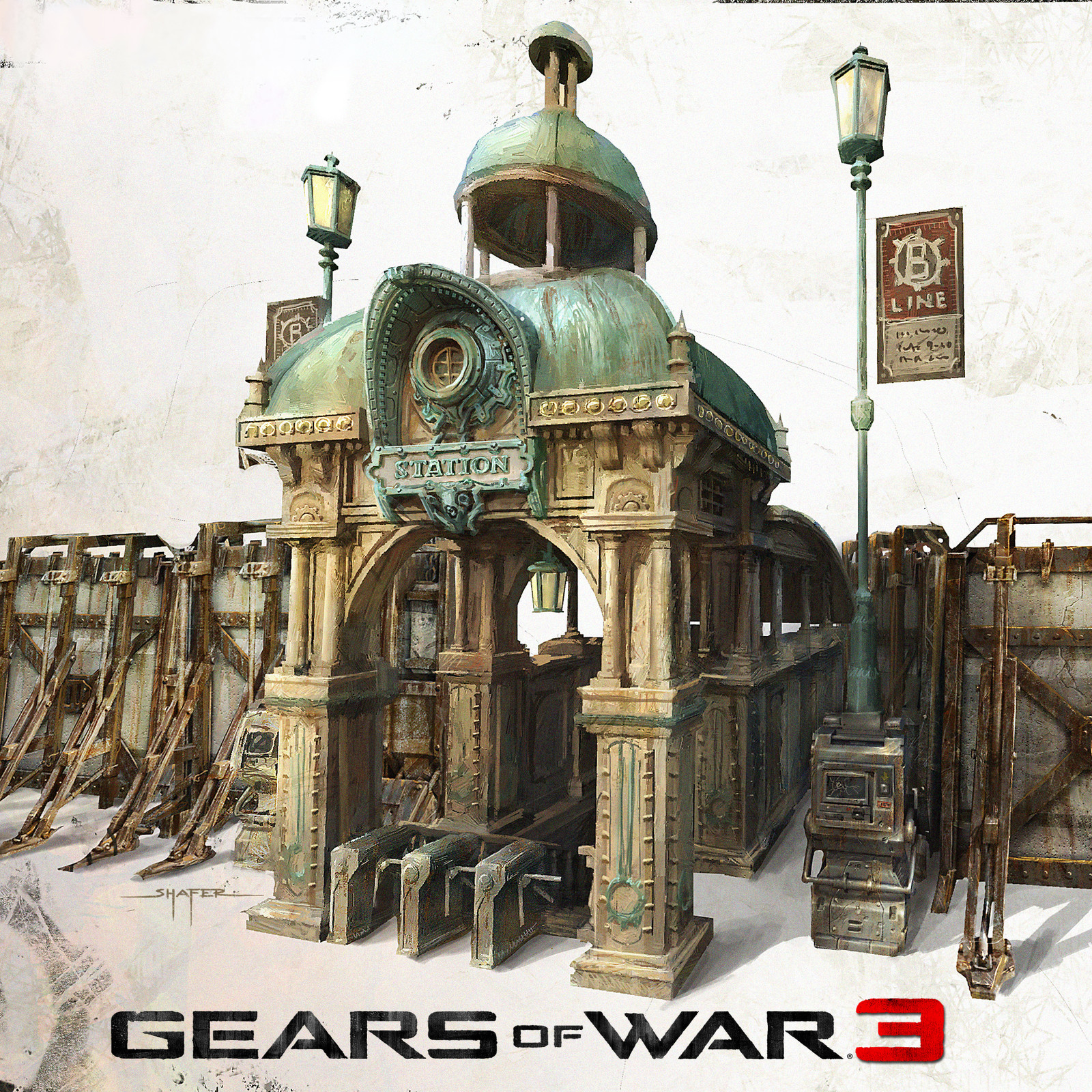 Barricade Concepts (Gears of War 3)