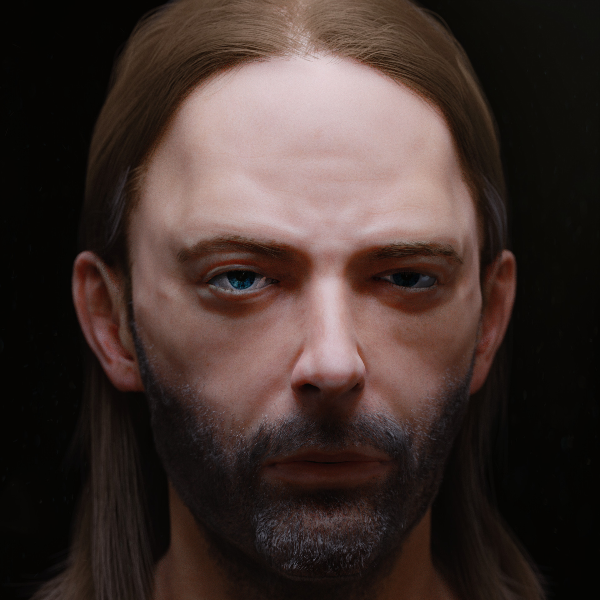 ArtStation Thom Yorke Portrait  Blender  Domenico D Alisa
