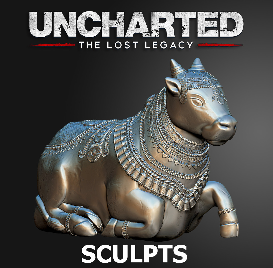 Uncharted: The Lost Legacy Sculpts