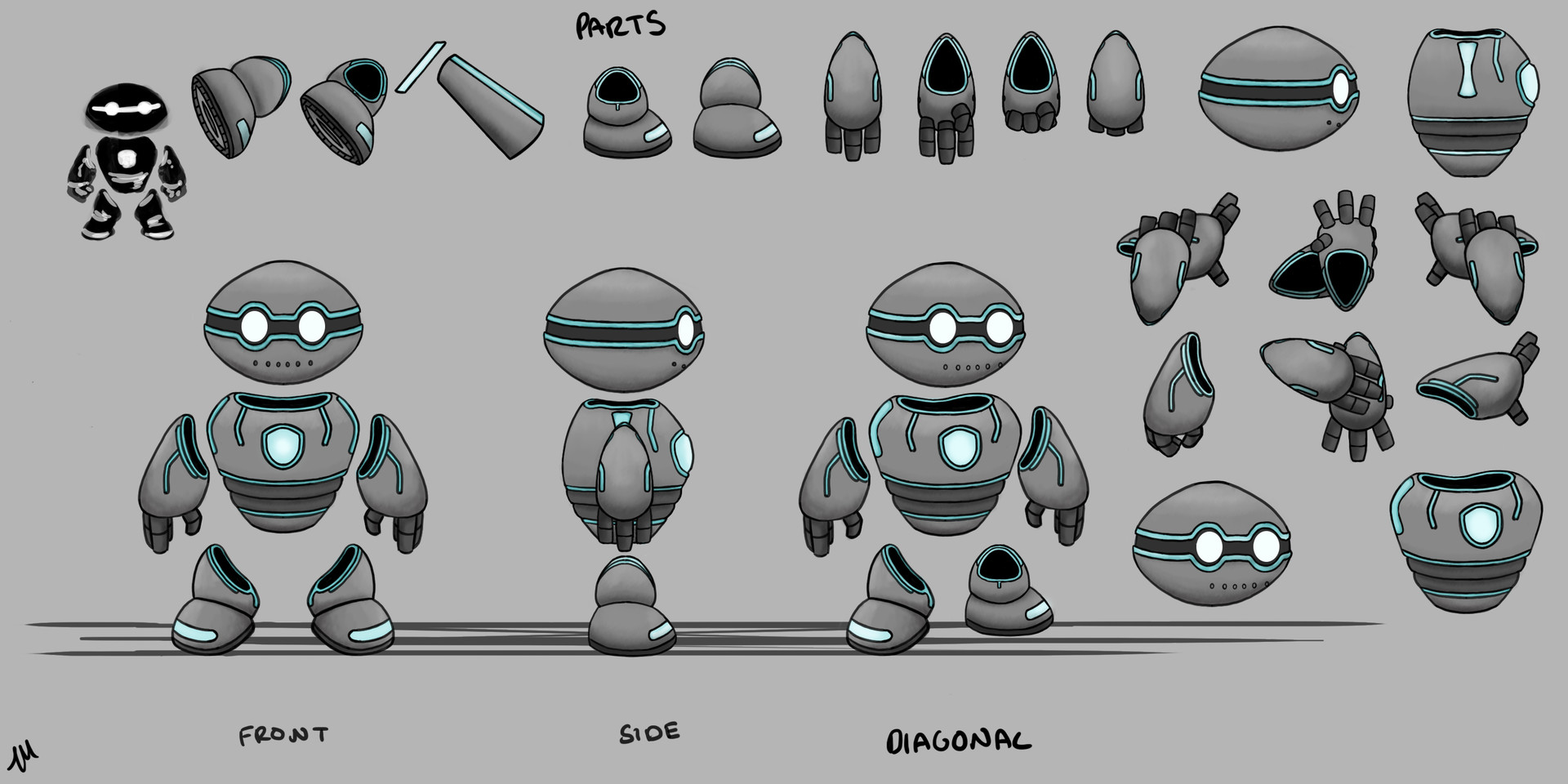 ArtStation - 2D Platform Game Character, Enemies & Environments