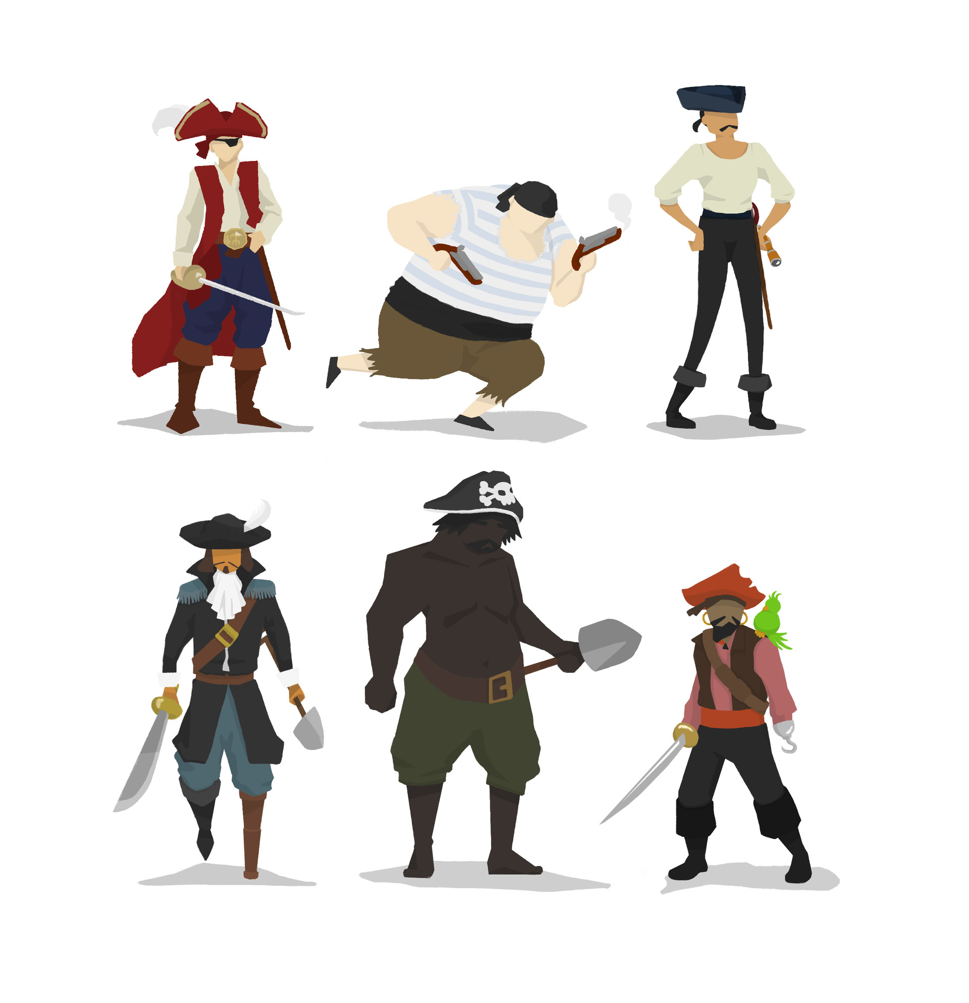 ArtStation - Pirate Crew