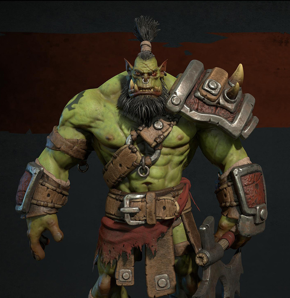 ArtStation - Blizzard Orc Final Renders