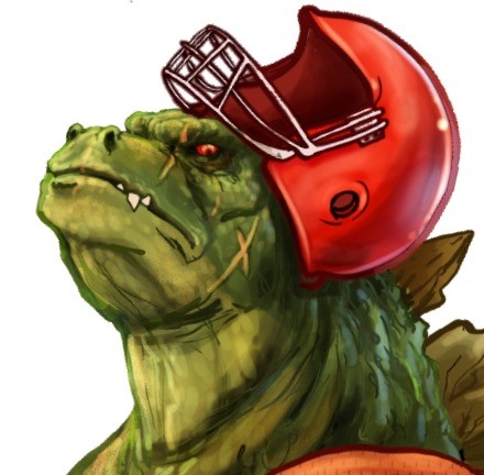 ArtStation - Fantasy Football Godzilla