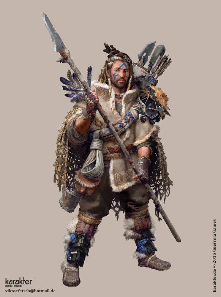 ArtStation - Horizon: Zero Dawn - Nora Hunter