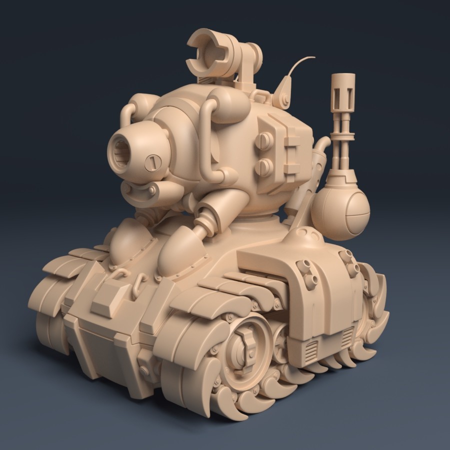 Metal Slug Tank - SV001 | Clay