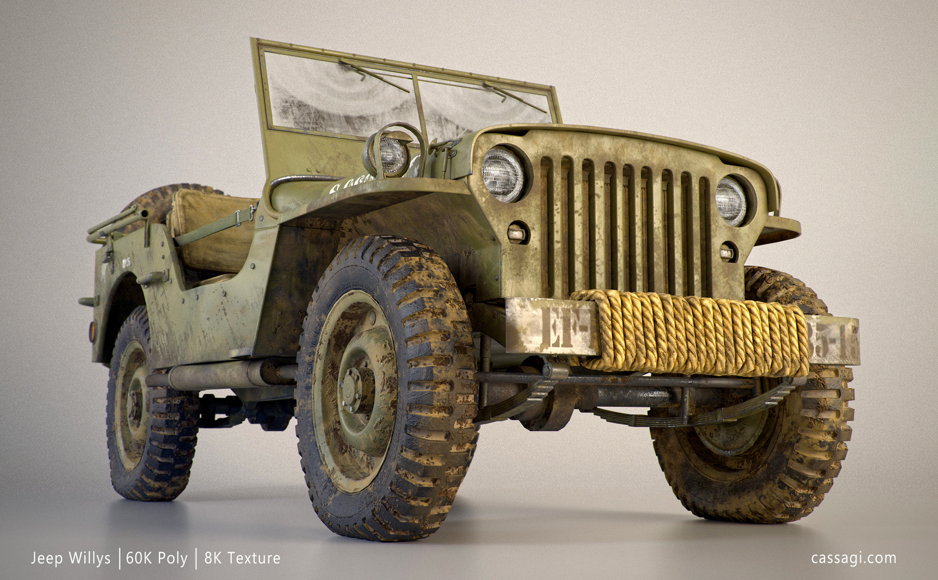 Jeep Willys арт