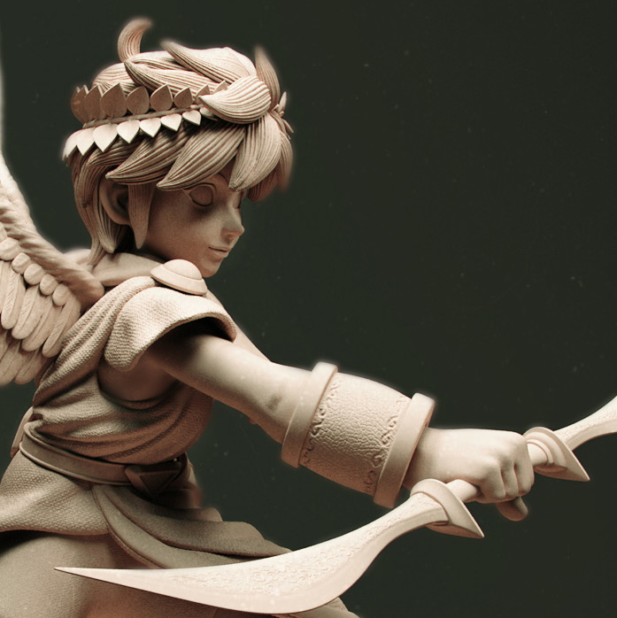 ArtStation - Kid Icarus aka Pit