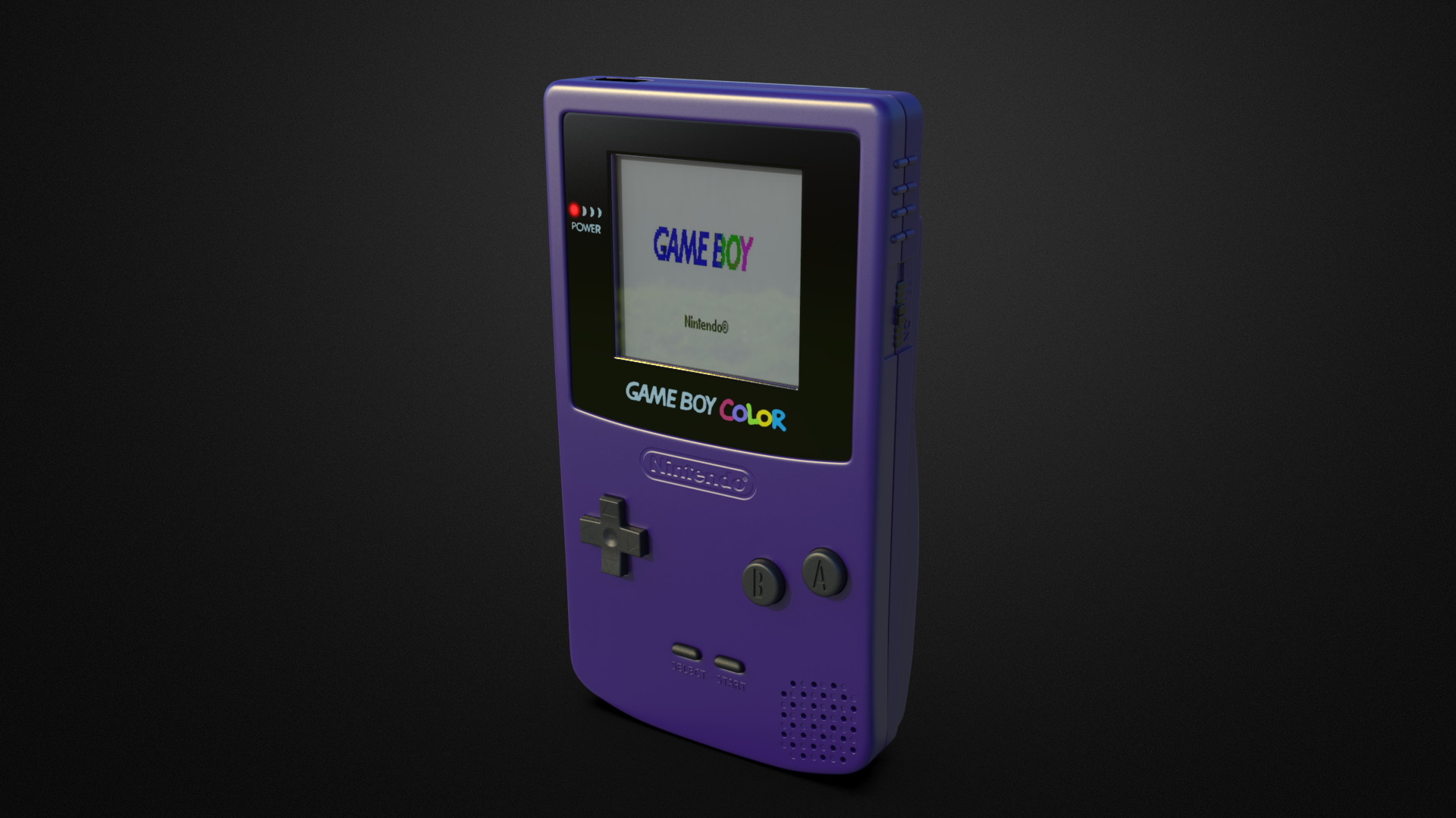 ArtStation - Gameboy Colour