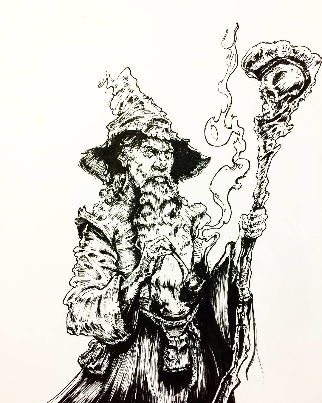 ArtStation - Inktober sketches