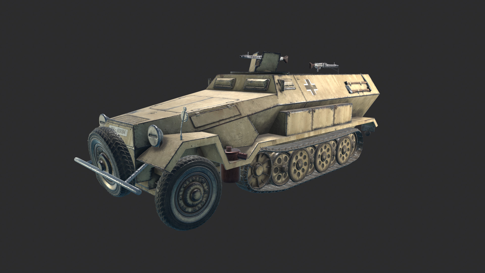 ArtStation - Sdkfz. 251