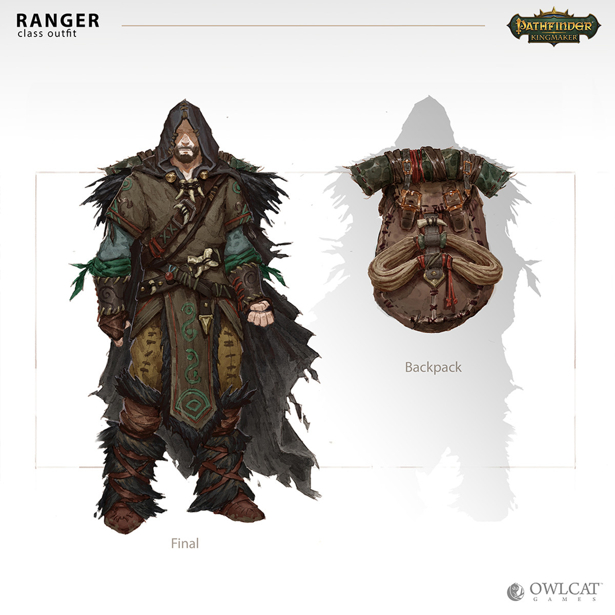 ArtStation - Pathfinder: Kingmaker, Fighter Basic Clothes, Konstantin  Vavilov