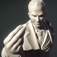 Artstation Batman Miniature Game Falcone Brothers Alvaro De La Fuente